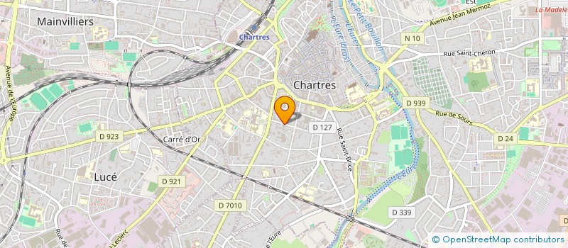 localisation de l'entreprise RG INVESTISSEMENTS à CHARTRES