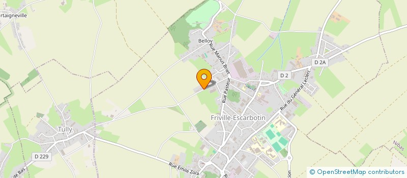 localisation de l'entreprise RG LEBEUF à FRIVILLE-ESCARBOTIN