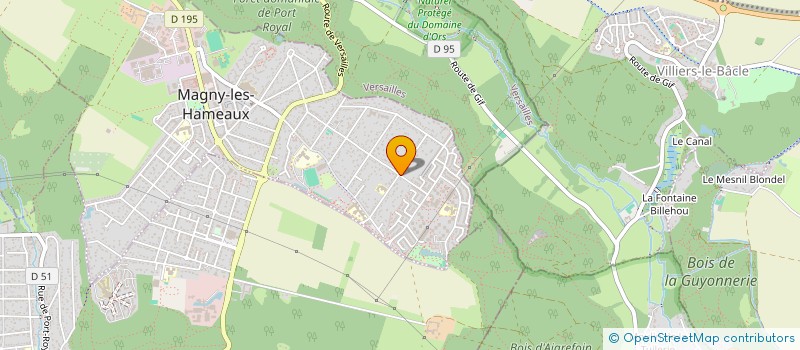 localisation de l'entreprise RG MAG à MAGNY-LES-HAMEAUX