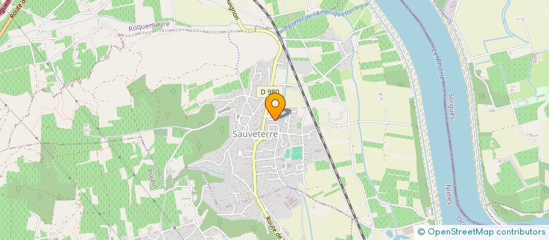 localisation de l'entreprise RG MAINTENANCE  SAUVETERRE