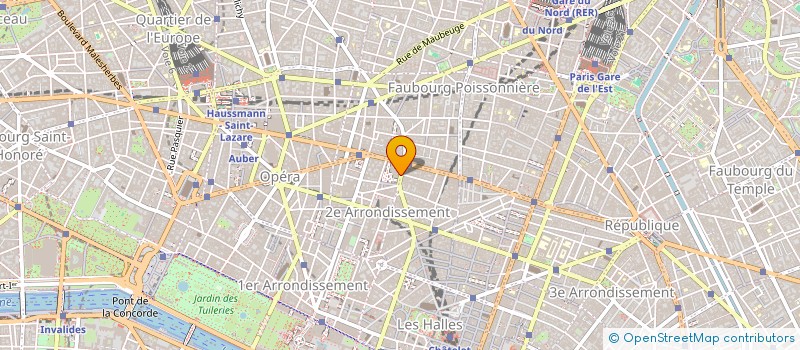 localisation de l'entreprise RG MEDIA  PARIS