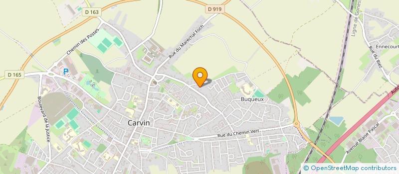 localisation de l'entreprise RG MENUISERIES à CARVIN