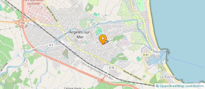 localisation de l'entreprise RG PERFORMANCE 66 à ARGELES-SUR-MER