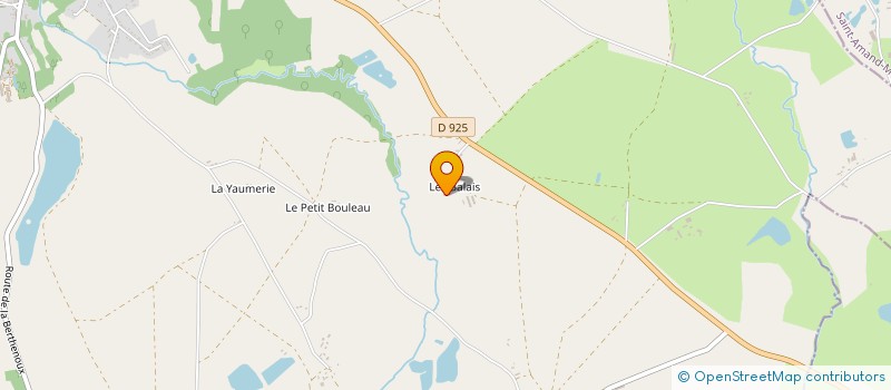 localisation de l'entreprise RG PRO à PRUNIERS