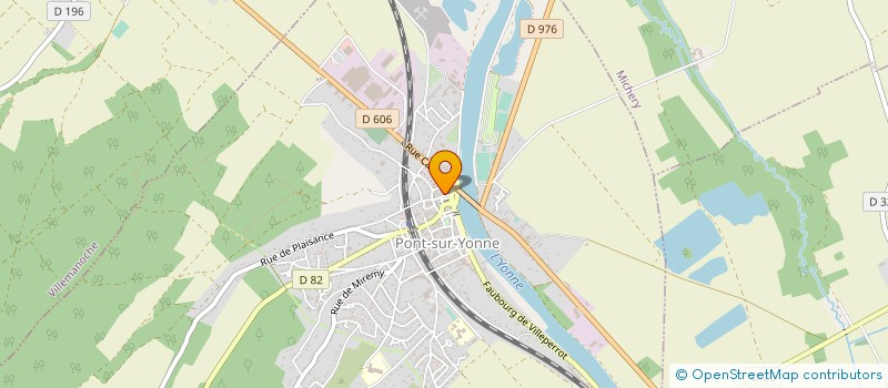 localisation de l'entreprise RG PROXI à SERGINES