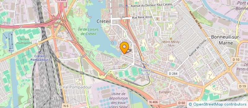 localisation de l'entreprise RG RESTAURATION à CRETEIL
