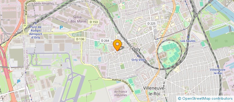 localisation de l'entreprise RG SECURITE à ORLY