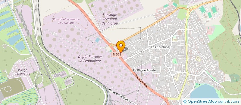 localisation de l'entreprise RG SECURITE  FOS-SUR-MER