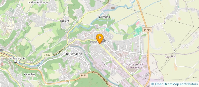 localisation de l'entreprise RG SOLUTIONS à PONT-EVEQUE