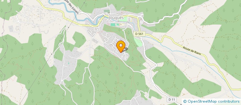 localisation de l'entreprise RG SPORT SANTE  JOUQUES