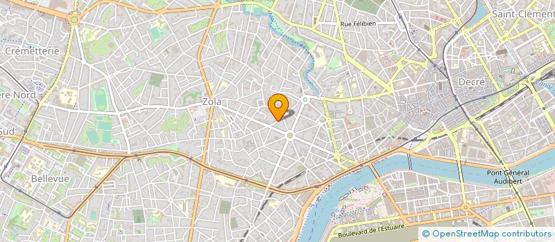 localisation de l'entreprise RG TRANSAC  NANTES