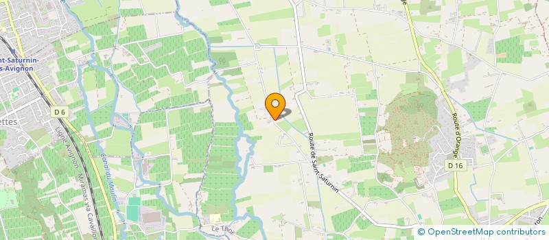 localisation de l'entreprise RG TRANSPORT  LE THOR