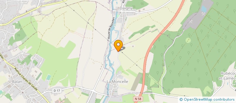 localisation de l'entreprise RG TRANSPORTS ET TP à BAZEILLES