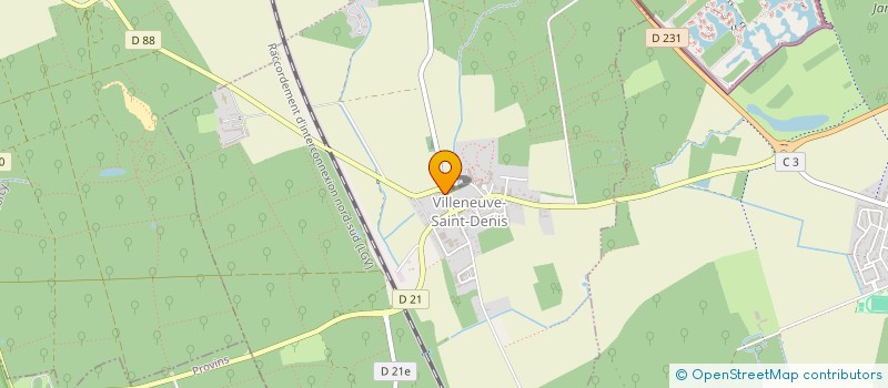 localisation de l'entreprise RG WOOD MENUISERIE  VILLENEUVE-SAINT-DENIS