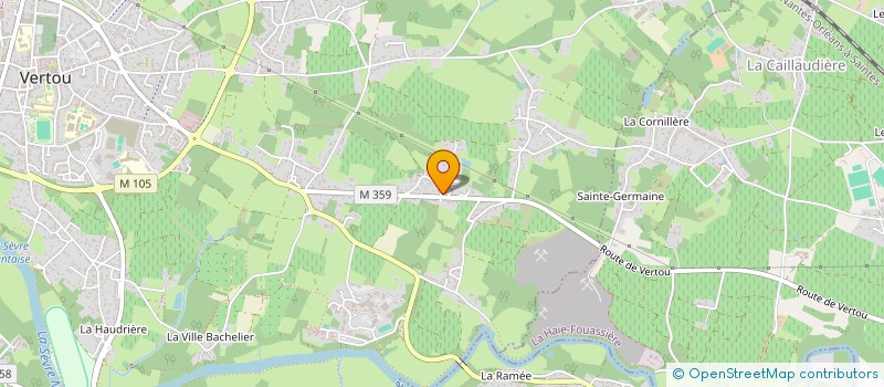localisation de l'entreprise RG0800 à VERTOU