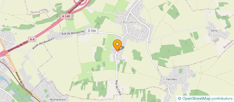 localisation de l'entreprise RG2 BAT  BOULEURS