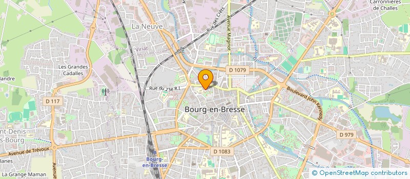 localisation de l'entreprise RG2C AGENCEMENT à BOURG-EN-BRESSE