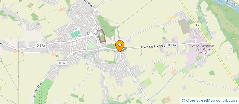 localisation de l'entreprise RG2M CONSEILS  MERVILLE