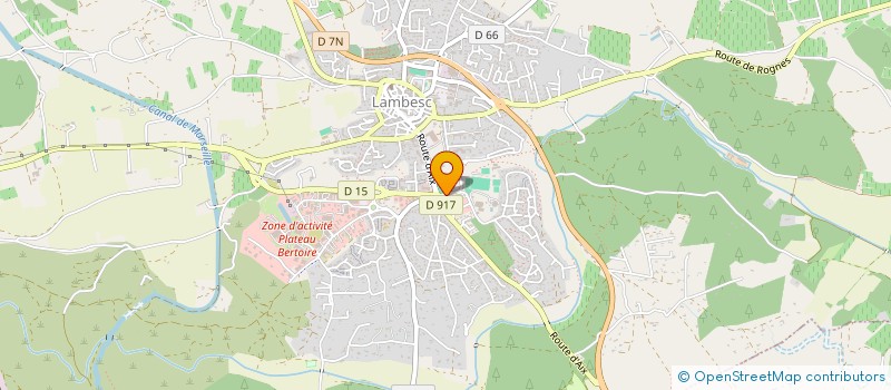 localisation de l'entreprise RG4  LAMBESC