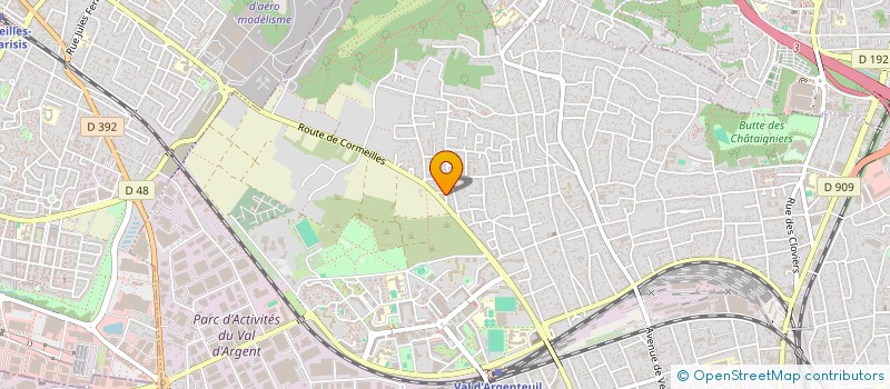 localisation de l'entreprise RGA CONSULTING  ARGENTEUIL