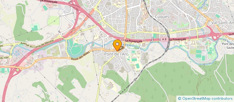 localisation de l'entreprise RGA DERMATO à AIX-EN-PROVENCE