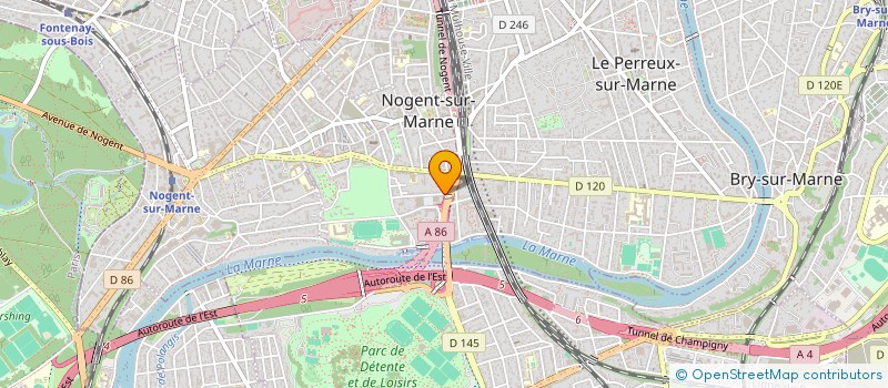 localisation de l'entreprise RGAN à NOGENT-SUR-MARNE