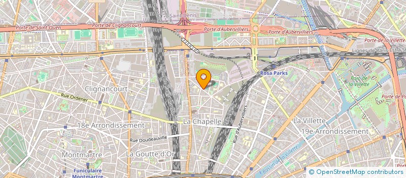 localisation de l'entreprise RGB  PARIS