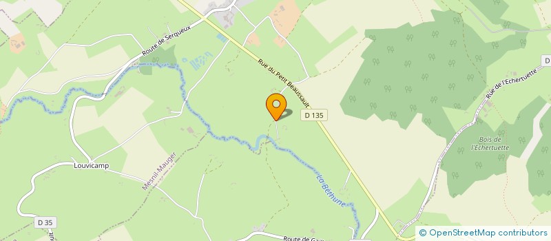 localisation de l'entreprise RGBE  BEAUSSAULT