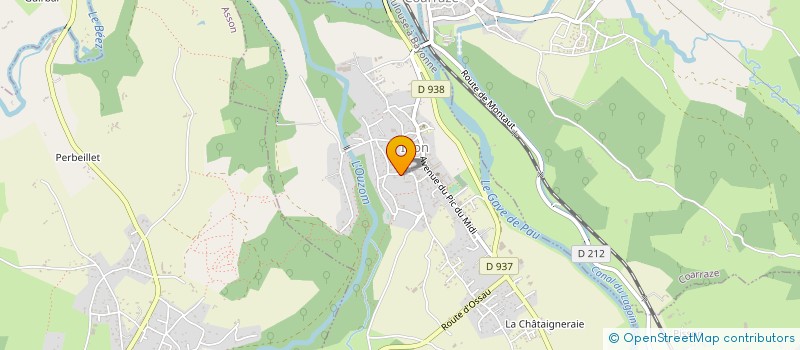 localisation de l'entreprise RGBM FINANCE  NAY