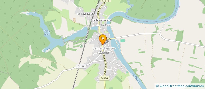 localisation de l'entreprise RGC  LAMARCHE-SUR-SAONE