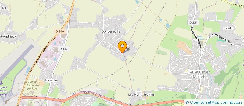 localisation de l'entreprise RGC  OCTEVILLE-SUR-MER