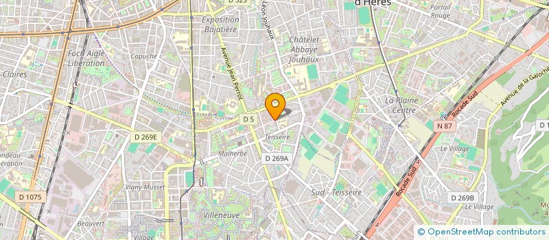 localisation de l'entreprise RGC38  GRENOBLE