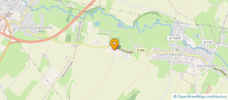 localisation de l'entreprise RGCD  SAINT-GEORGES