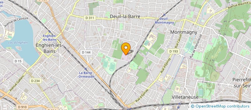 localisation de l'entreprise RGCP à DEUIL-LA-BARRE