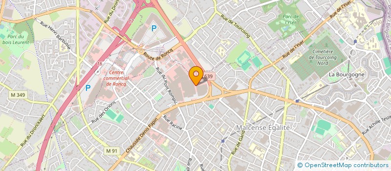 localisation de l'entreprise RGD à TOURCOING