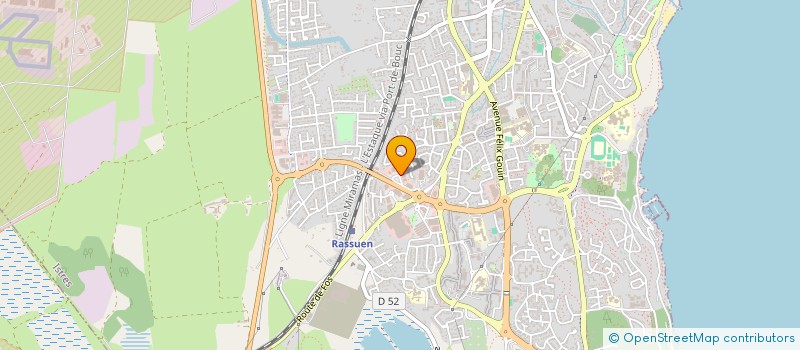 localisation de l'entreprise RGD AUTO à ISTRES