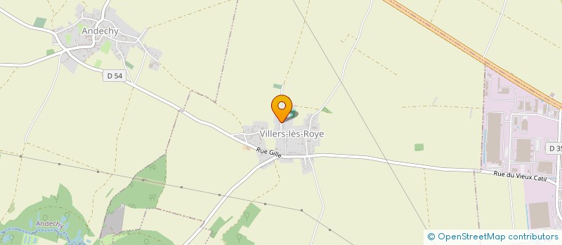 localisation de l'entreprise RGDB  VILLERS-LES-ROYE