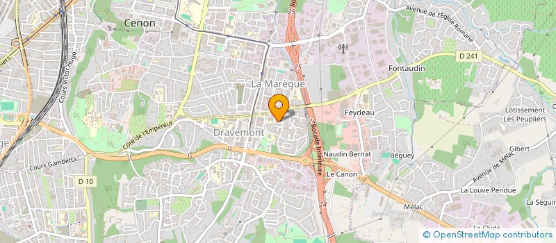 localisation de l'entreprise RGDM  FLOIRAC