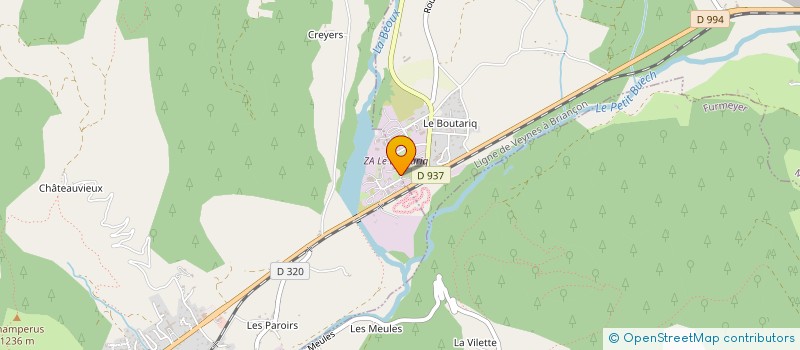 localisation de l'entreprise RGE à VEYNES