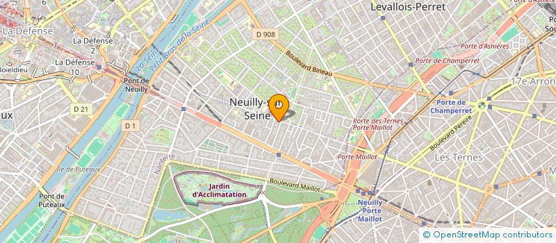 localisation de l'entreprise RGE CAPITAL GROUP à NEUILLY-SUR-SEINE
