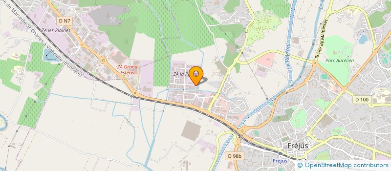 localisation de l'entreprise RGE CONCEPT RENOVATION à FREJUS