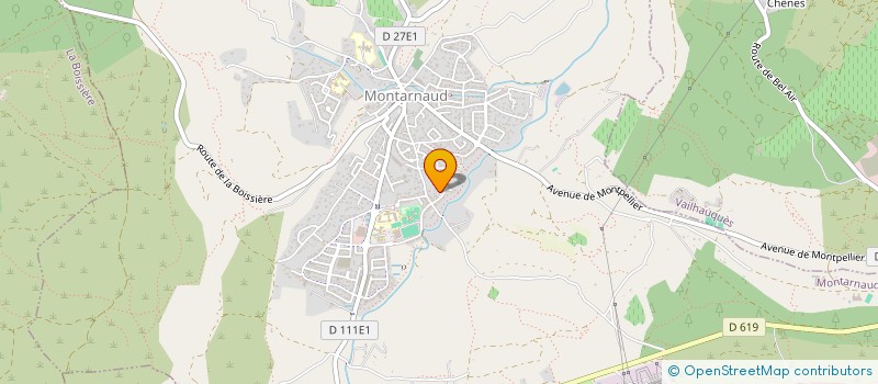 localisation de l'entreprise RGEC  MONTARNAUD