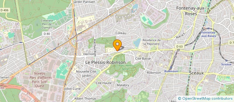 localisation de l'entreprise RGECO BAT' à LE PLESSIS-ROBINSON