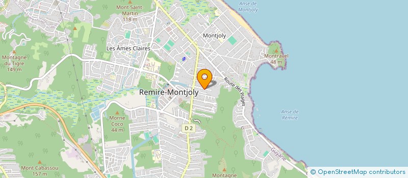 localisation de l'entreprise RGH4  REMIRE MONTJOLY
