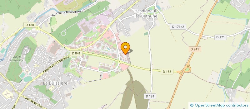 localisation de l'entreprise RGHA AMENAGEMENTS à BRUAY-LA-BUISSIERE