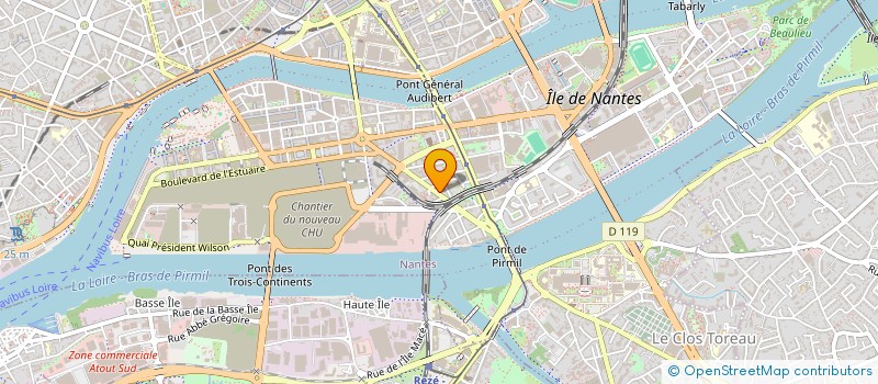 localisation de l'entreprise RGHX à NANTES
