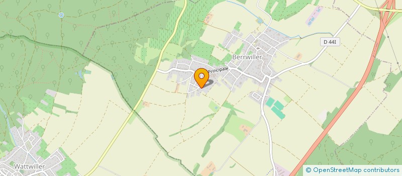 localisation de l'entreprise RGL  BERRWILLER