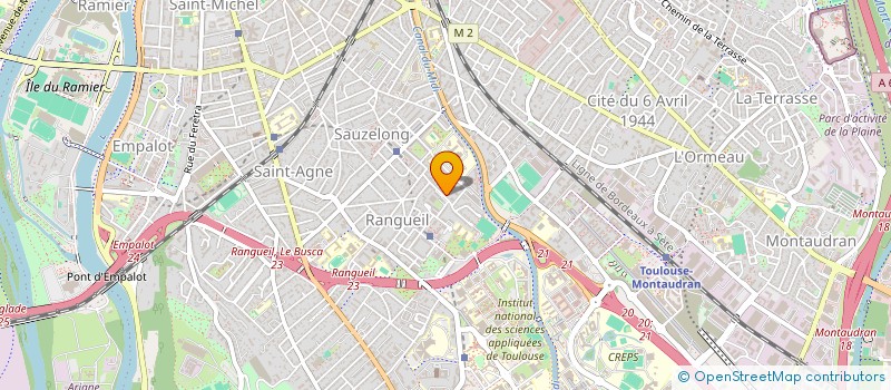 localisation de l'entreprise RGL SPORT CONSULT à TOULOUSE