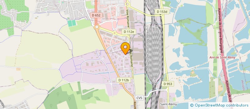 localisation de l'entreprise RGLASS à NORROY-LE-VENEUR