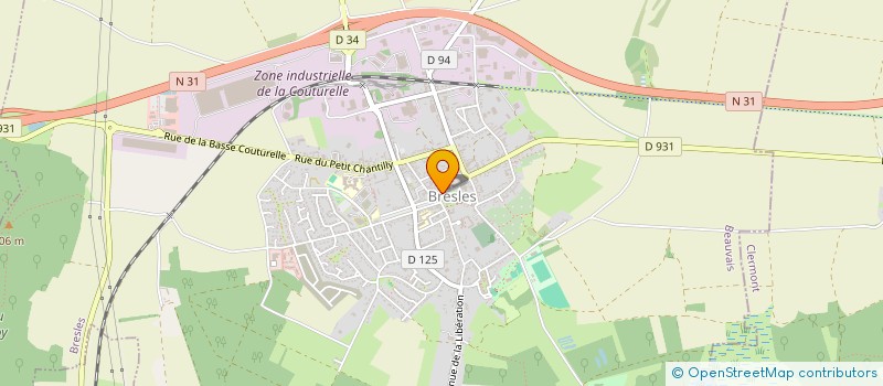 localisation de l'entreprise RGLEC REGINE GILLAIN LECTURE ECRITURE CALCUL ASSOCIATION  BRESLES